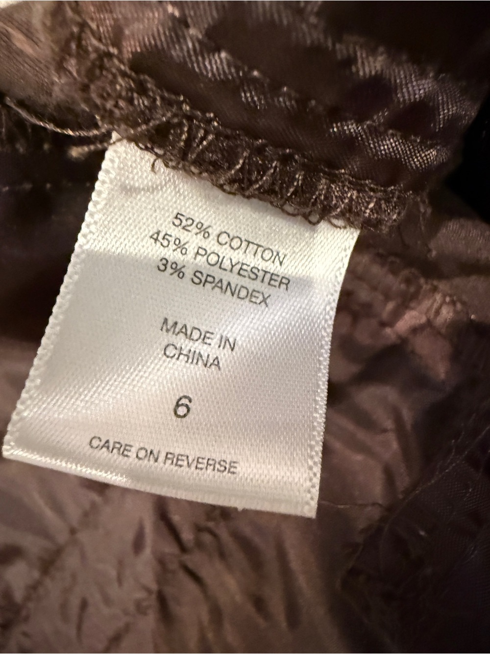 New York & Company High-Waisted Tailored Trousers in Chocolate Brown - Picture 10 of 10